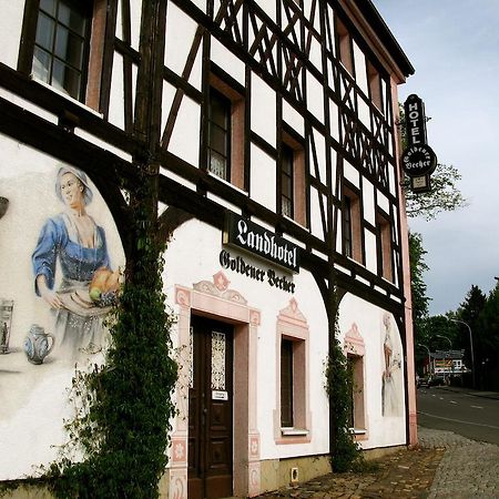 Landhotel Goldener Becher Limabach - Oberfrohna エクステリア 写真